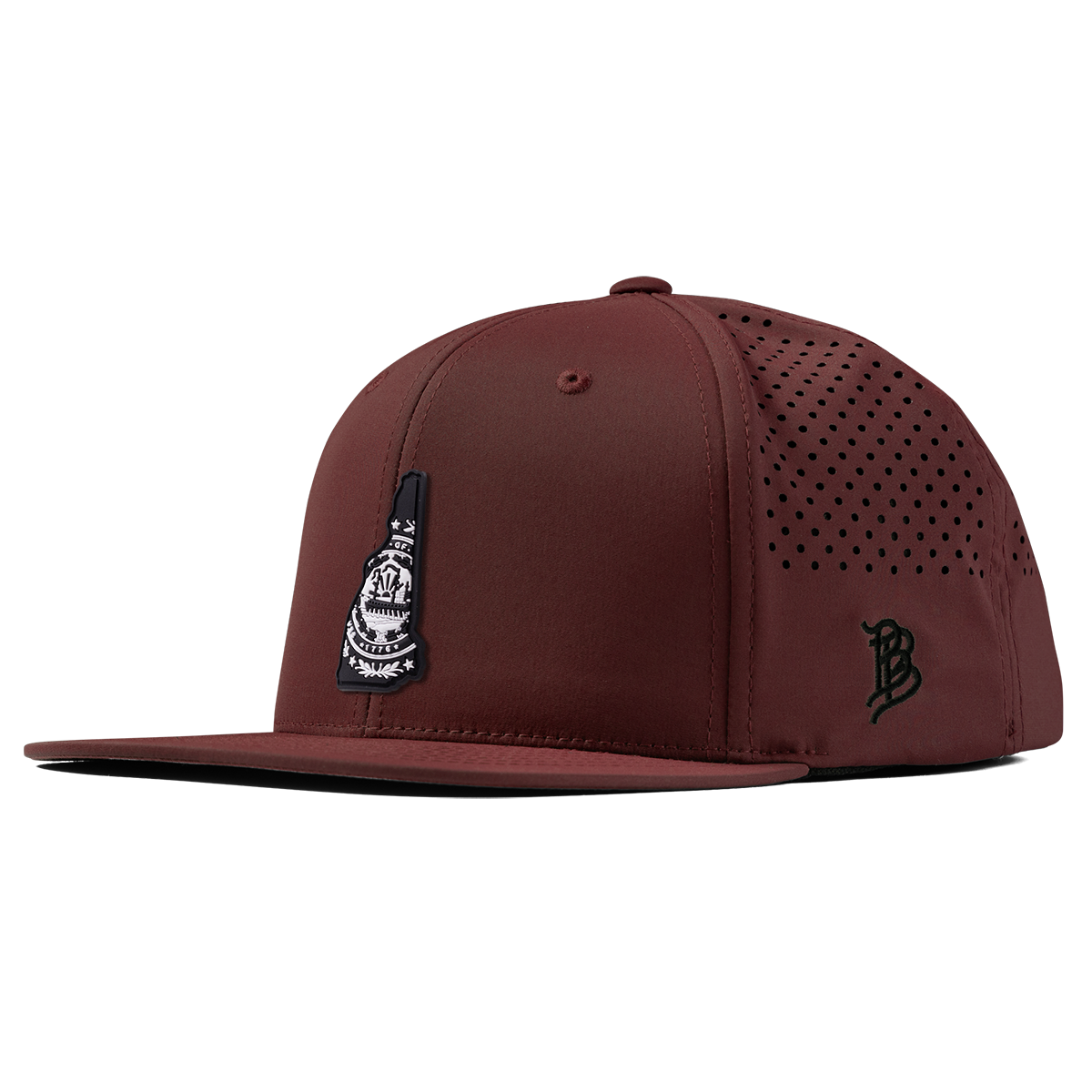 New Hampshire Vintage Flat Performance Maroon