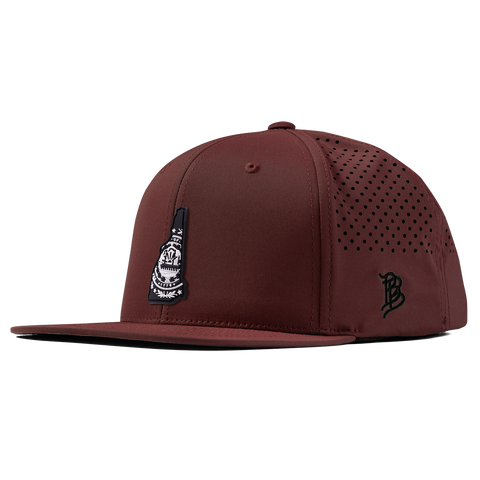 New Hampshire Vintage Flat Performance Maroon