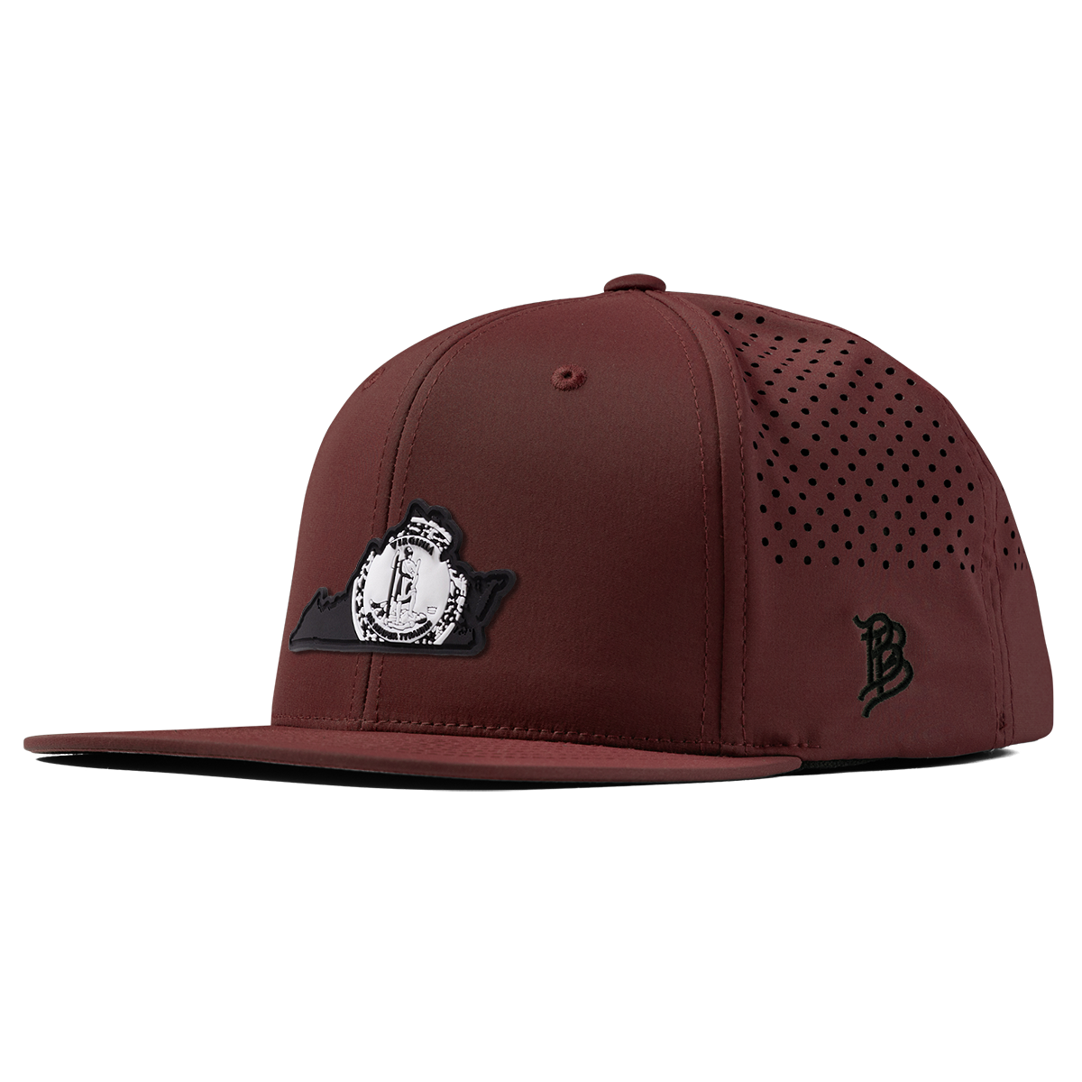 Virginia Vintage Flat Performance Maroon