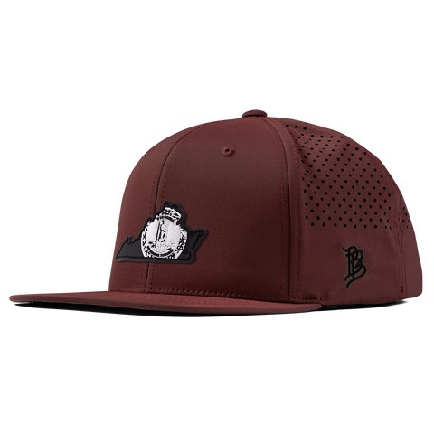 Virginia Vintage Flat Performance Maroon