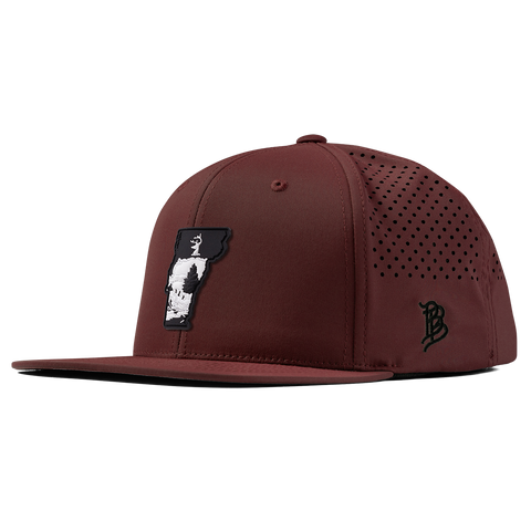 Vermont Vintage Flat Performance Maroon