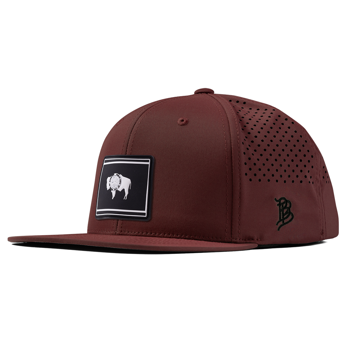 Wyoming Vintage Flat Performance Maroon
