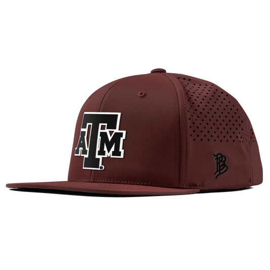 Texas A&M University "Vintage Texas A&M Block" Flat Performance Maroon
