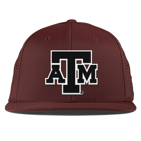 Texas A&M University "Vintage Texas A&M Block" Flat Performance Maroon