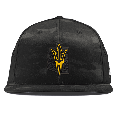 Arizona State University "ASU Blackout Pitchfork" Flat Performance Multicam