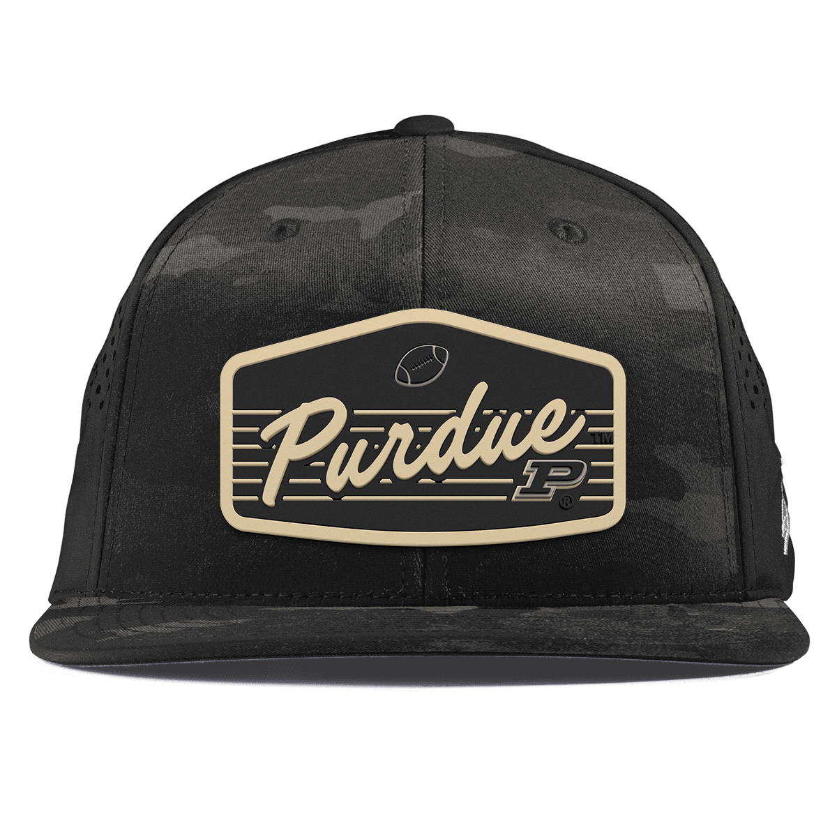 Purdue University "Boilermakers Football" Flat Performance Multicam
