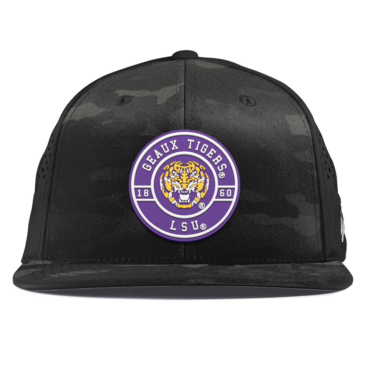 Louisiana State University "Geaux LSU Tigers" Flat Performance Multicam