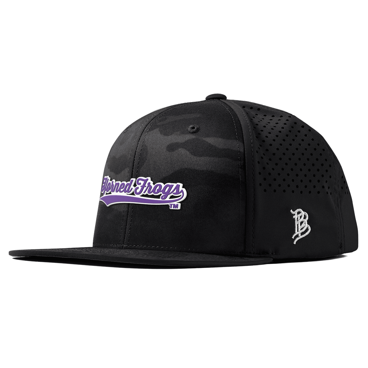Texas Christian University "TCU Horned Frogs Scripts" Flat Performance Multicam