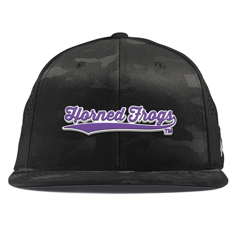 Texas Christian University "TCU Horned Frogs Scripts" Flat Performance Multicam