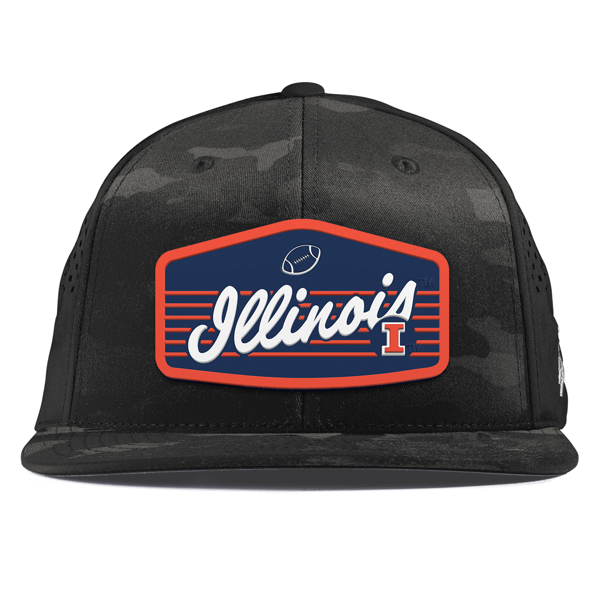 University of Illinois "Illini Football" Flat Performance Multicam