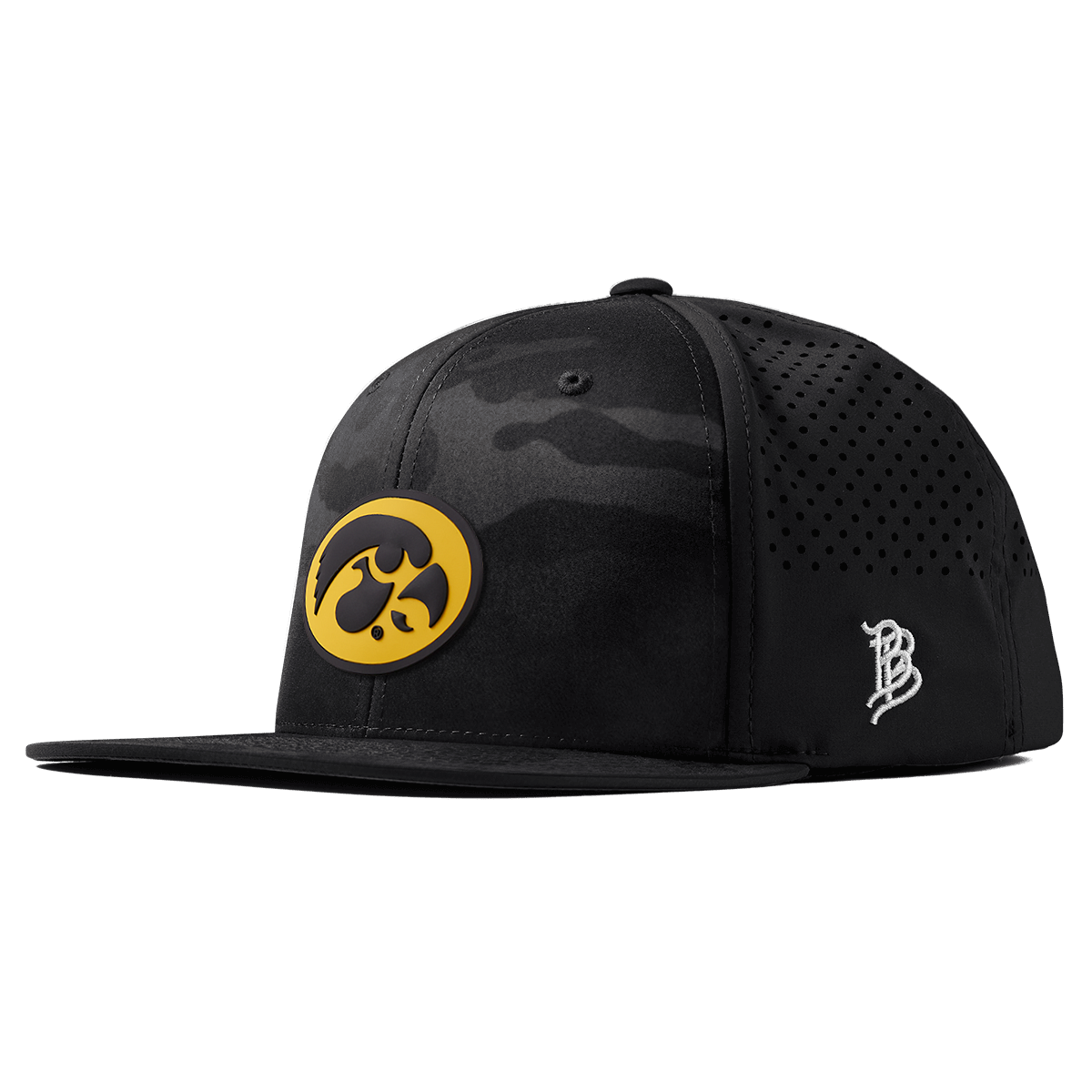 University of Iowa "Iowa Hawkeyes Team Logo" Flat Performance Multicam