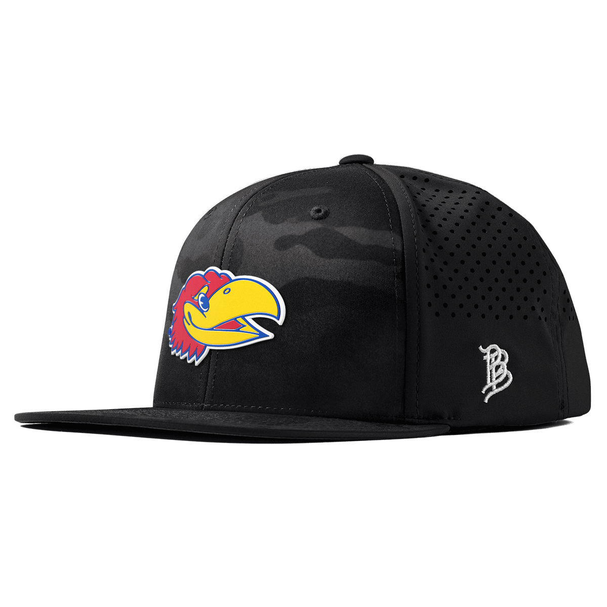 University of Kansas "KU Big Jay" Flat Performance Multicam