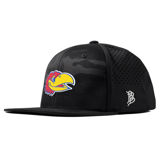 University of Kansas "KU Big Jay" Flat Performance Multicam