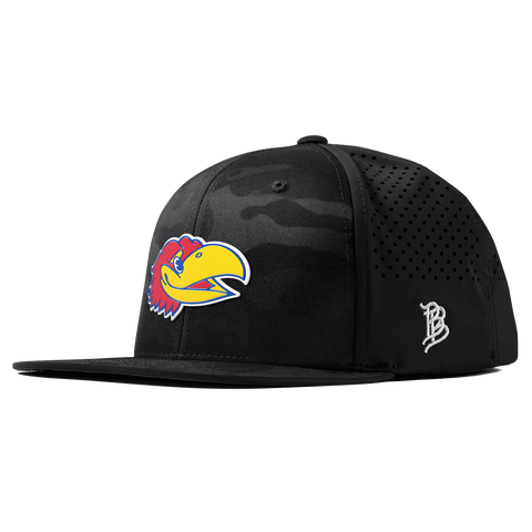 University of Kansas "KU Big Jay" Flat Performance Multicam