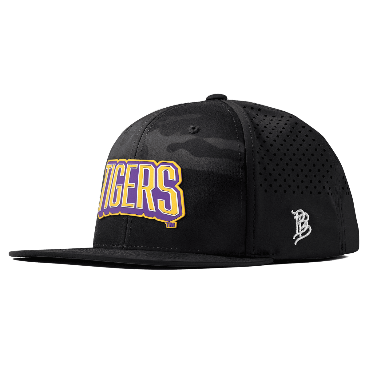 Louisiana State University "LSU Tigers Block" Flat Performance Multicam