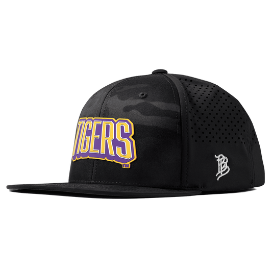 Louisiana State University "LSU Tigers Block" Flat Performance Multicam