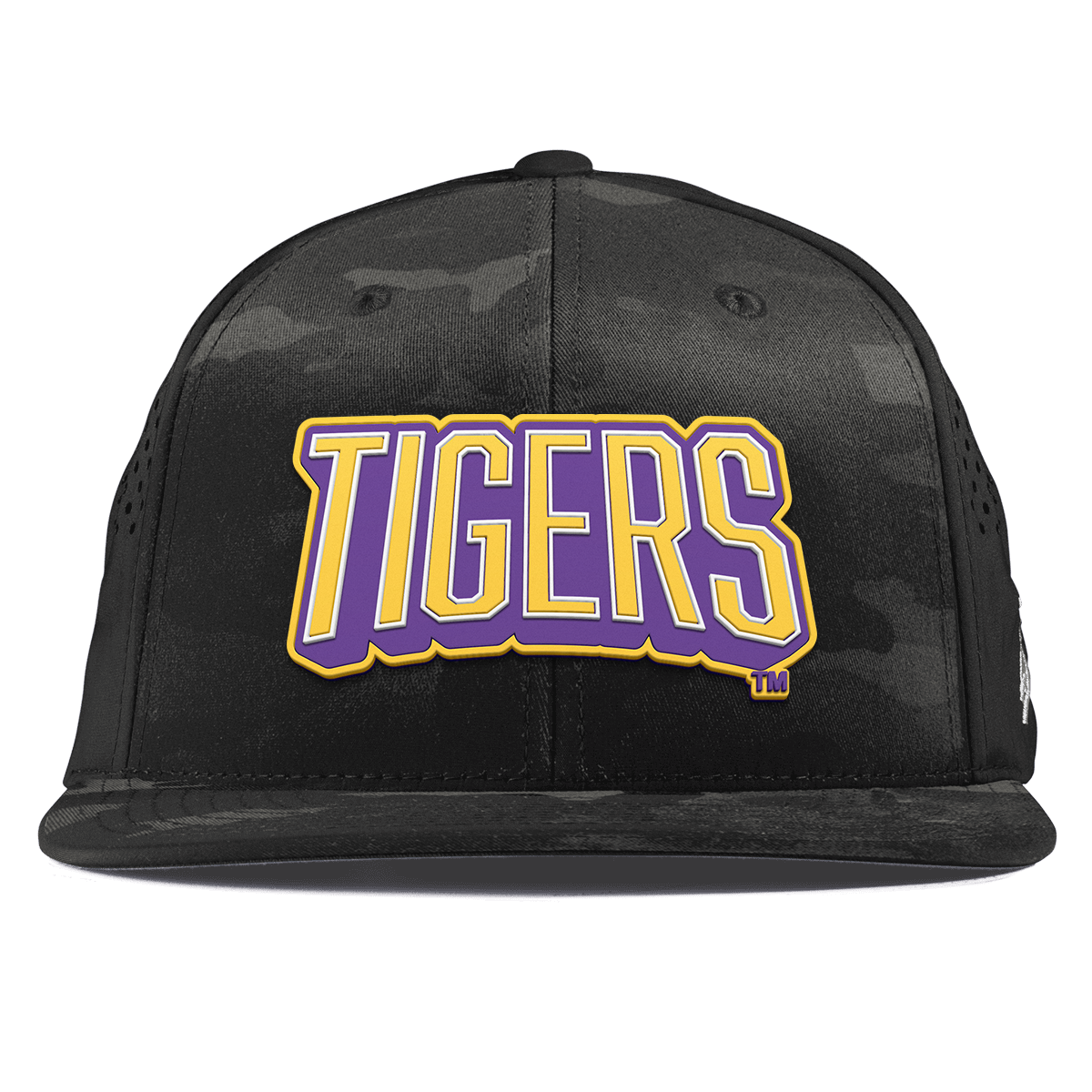 Louisiana State University "LSU Tigers Block" Flat Performance Multicam