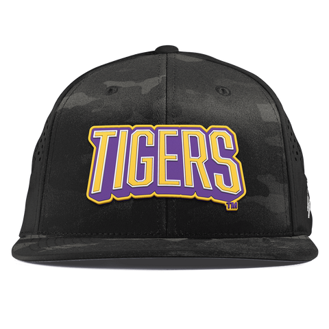 Louisiana State University "LSU Tigers Block" Flat Performance Multicam