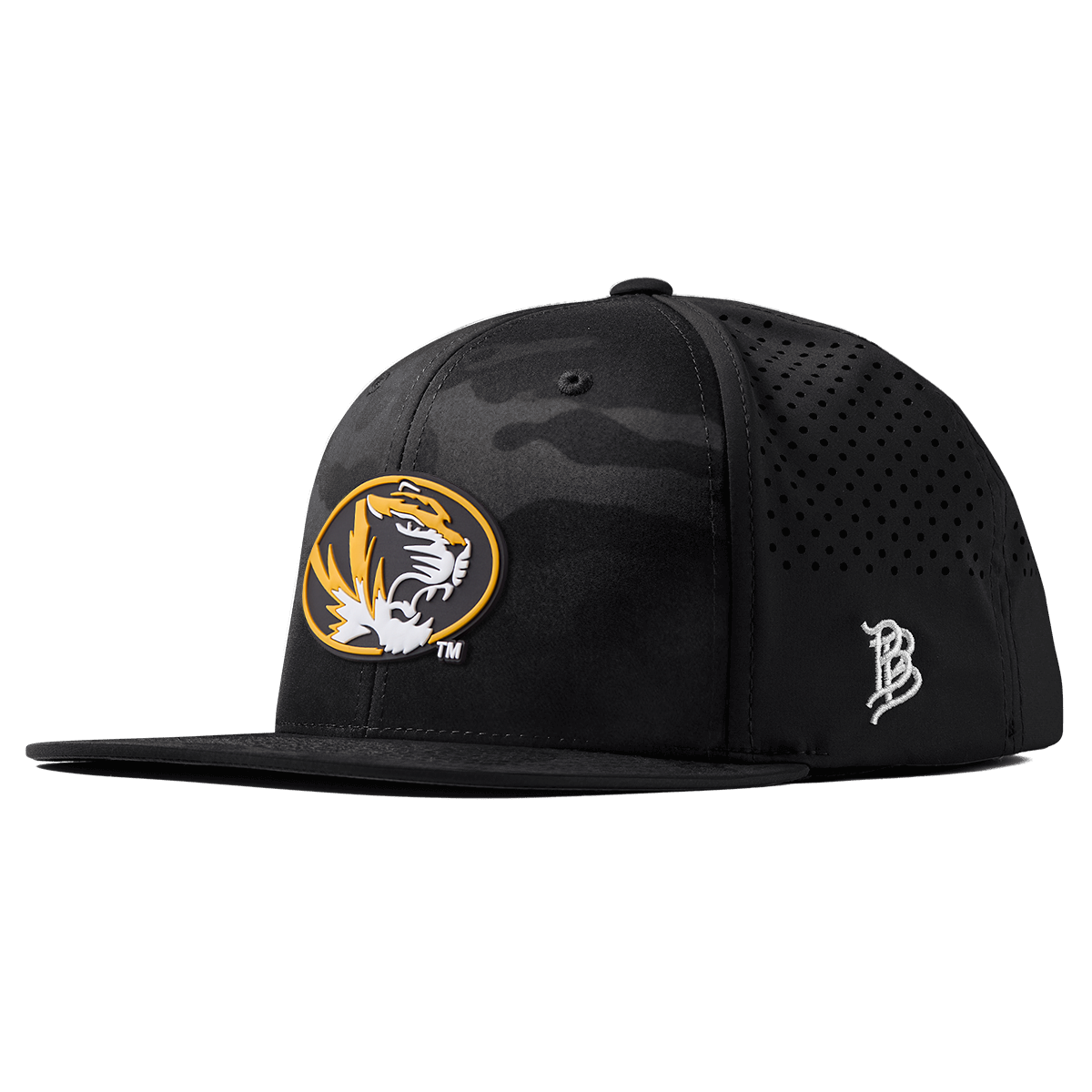 University of Missouri "Missouri Tigers Badge" Flat Performance Multicam