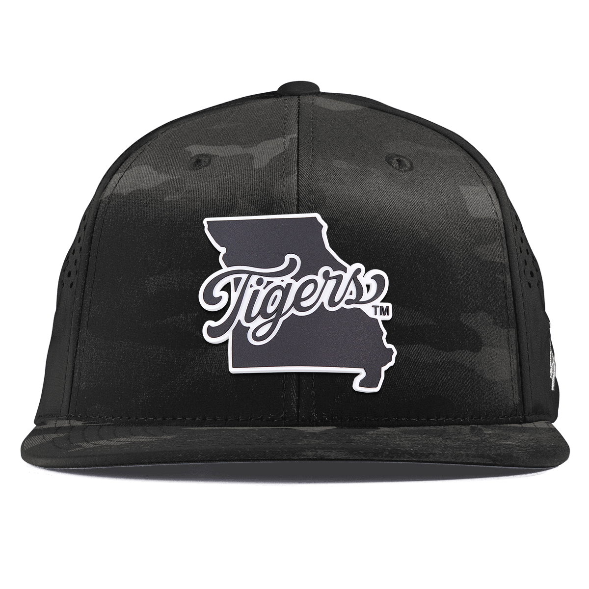 University of Missouri "Missouri Tigers State Script" Flat Performance Multicam