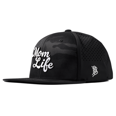 Mom Life Script Flat Performance Multicam