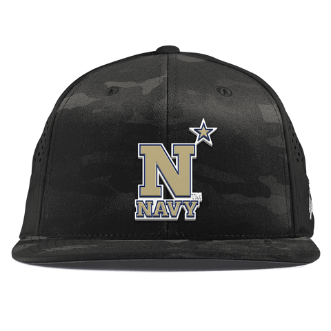 United States Naval Academy "Naval Academy Team Logo Gold" Flat Performance Multicam