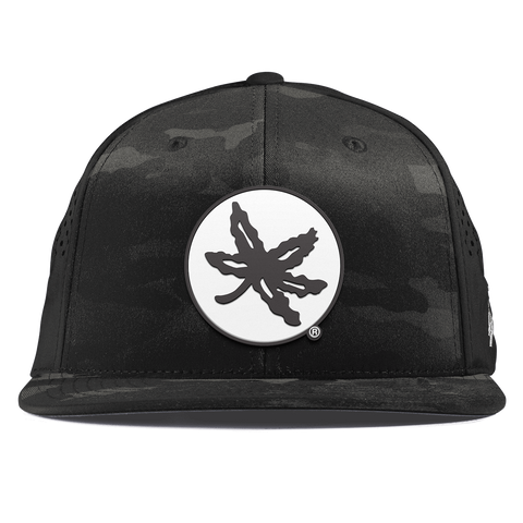 Ohio State University "OSU Buckeye Logo" Flat Performance Multicam