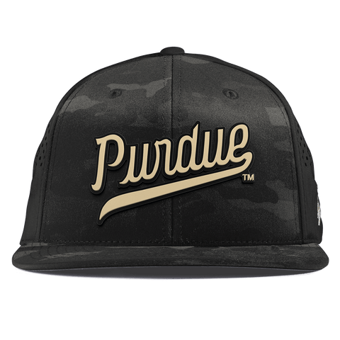 Purdue University "Purdue Script Gold" Flat Performance Mutlicam
