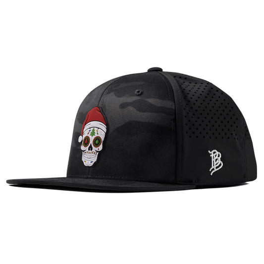Santa Skull PVC Flat Performance Multicam