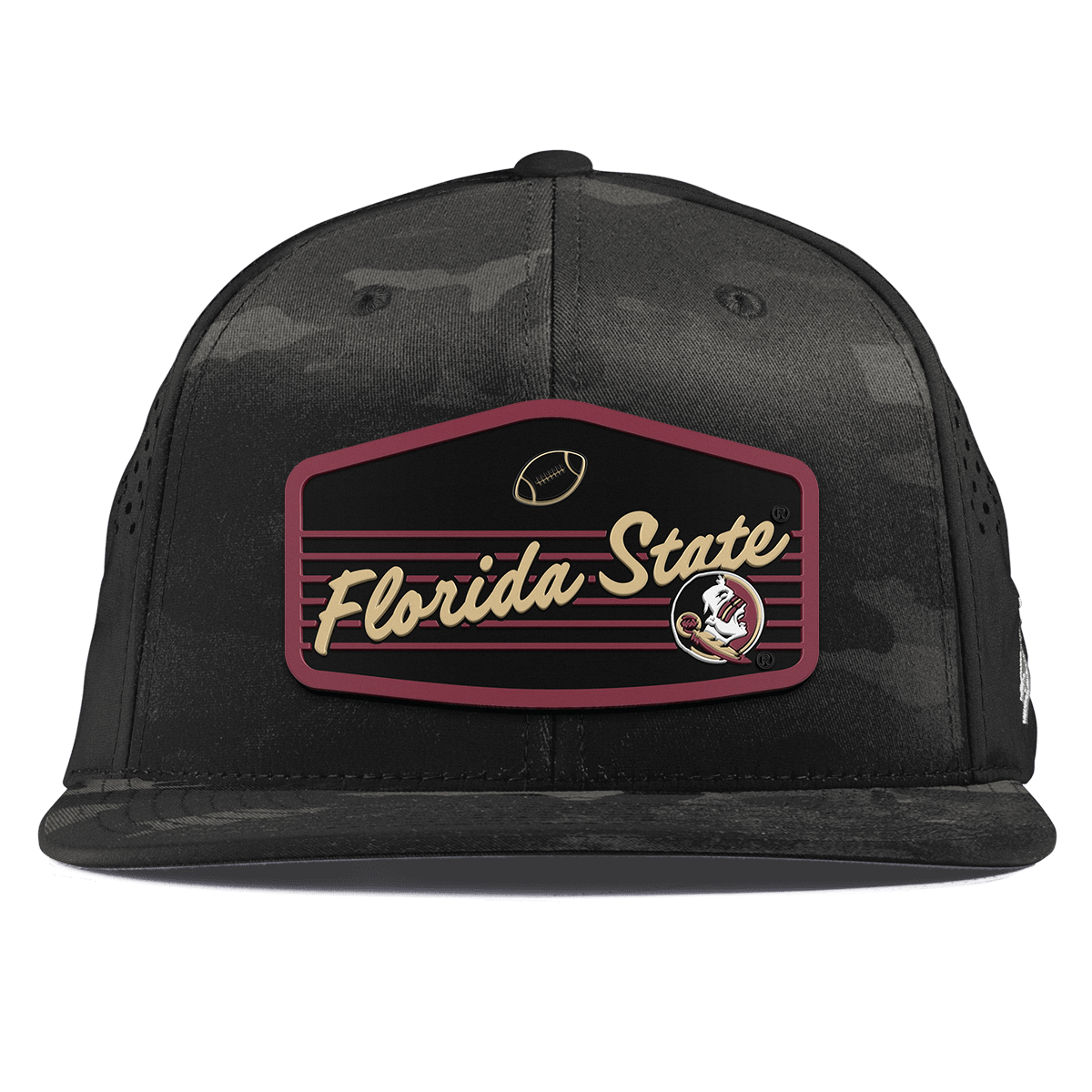 Florida State University "Seminole Football" Flat Performance Multicam