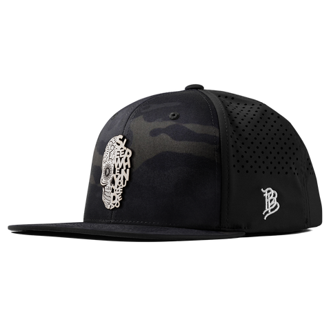 Sleep When You're Dead Skull Flat Performance Multicam