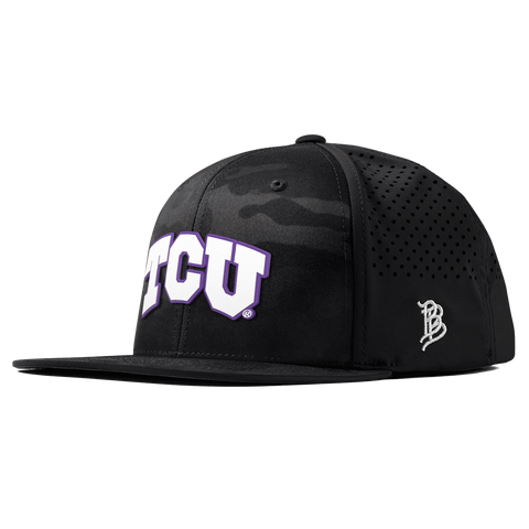 Texas Christian University "TCU Block" Flat Performance Multicam