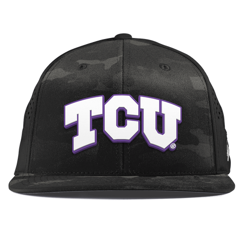 Texas Christian University "TCU Block" Flat Performance Multicam
