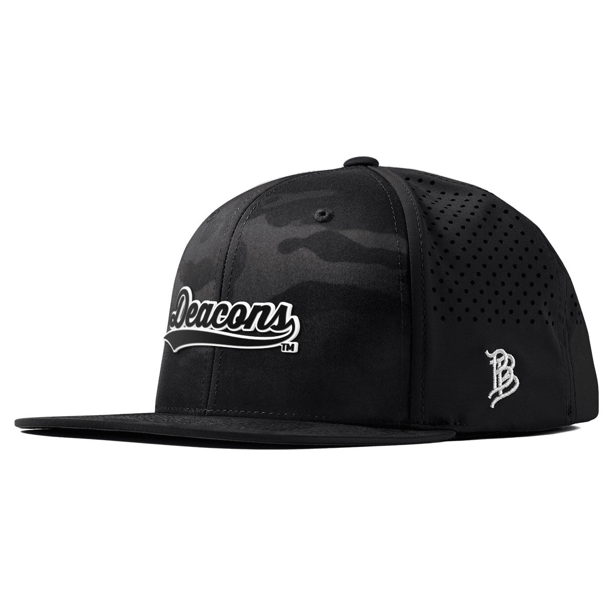 Wake Forest University "Vintage Deacons Script" Flat Performance Mutlicam
