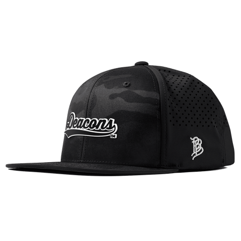 Wake Forest University "Vintage Deacons Script" Flat Performance Mutlicam