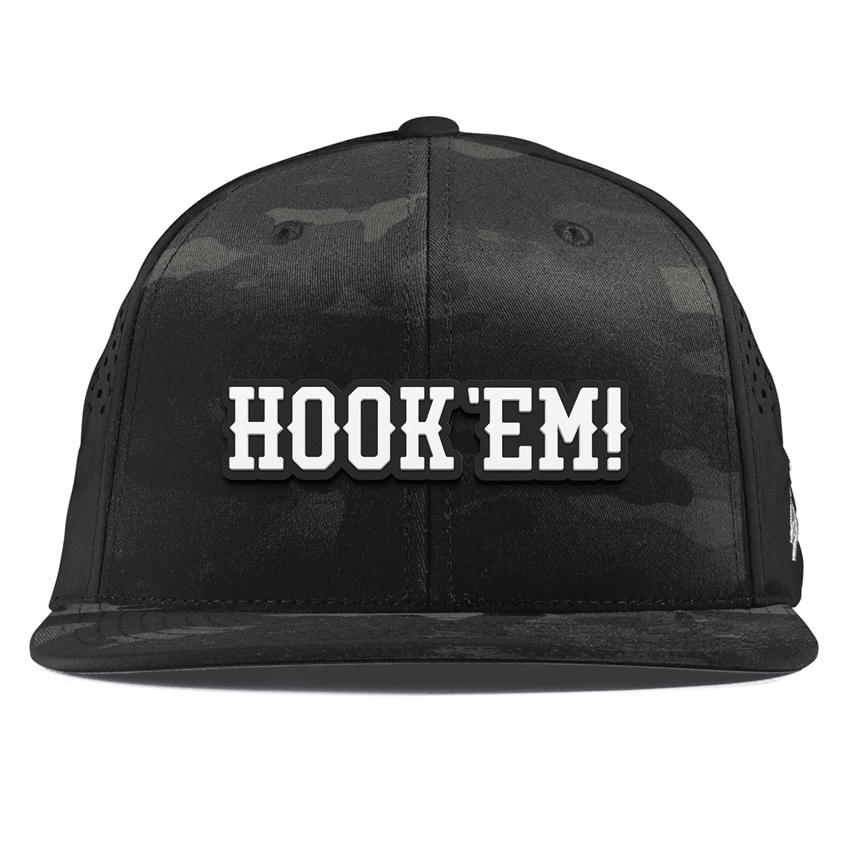 University of Texas "Vintage Hook'Em Horns" Flat Performance Multicam