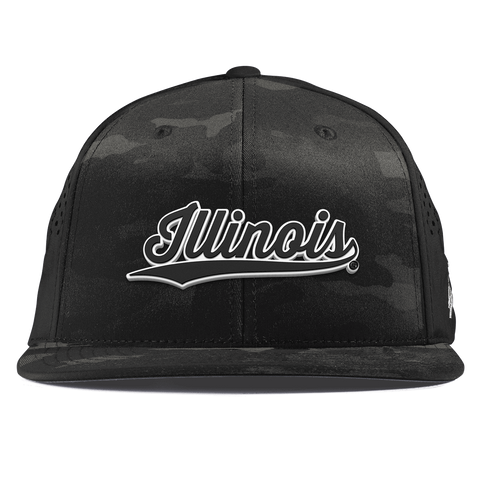 University of Illinois "Vintage Illinois Script" Flat Performance Multicam