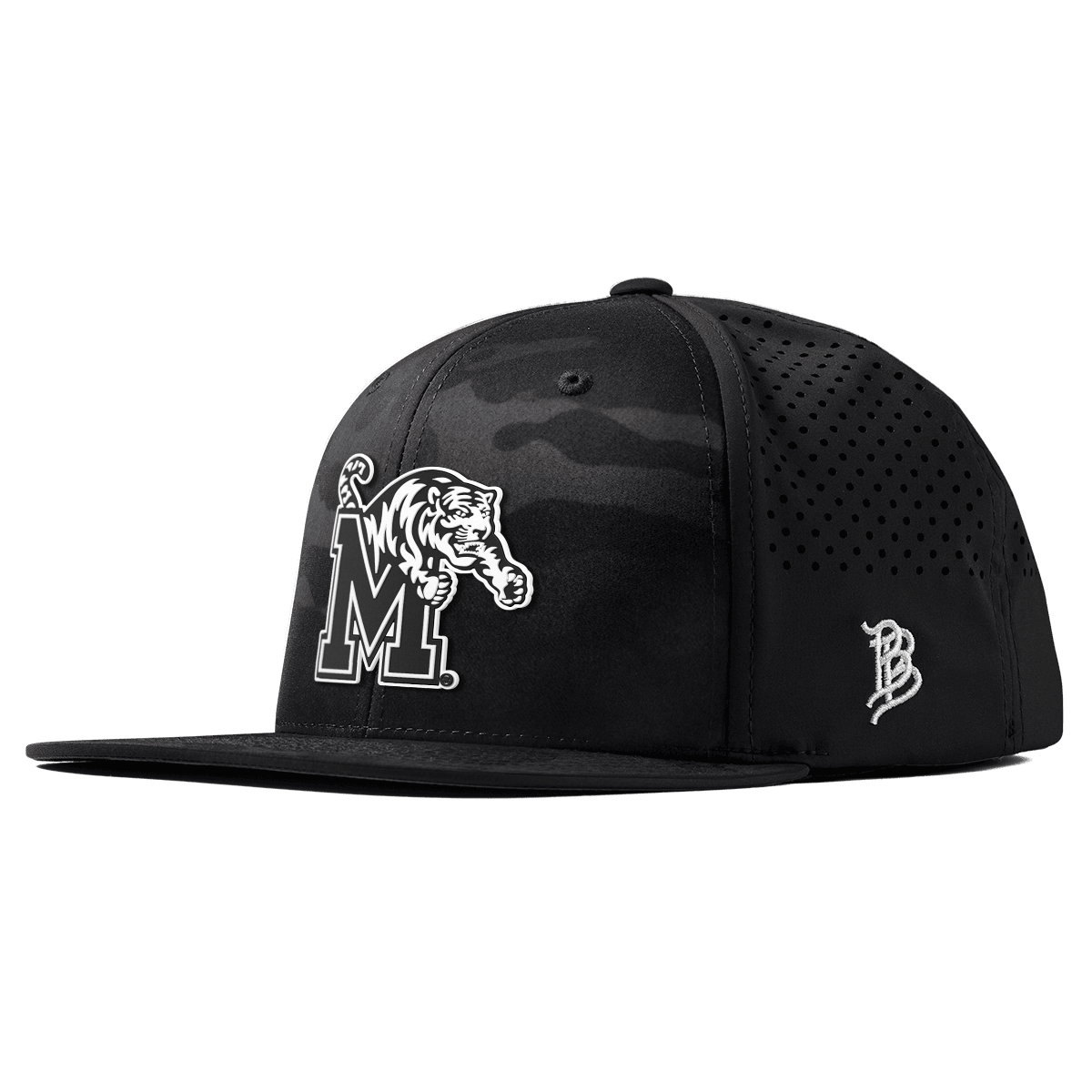 University of Memphis "Vintage Memphis Team Logo" Flat Performance Multicam