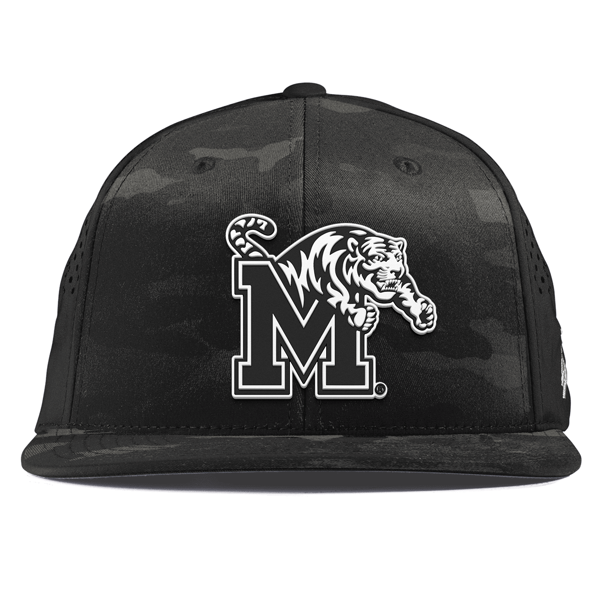 University of Memphis "Vintage Memphis Team Logo" Flat Performance Multicam