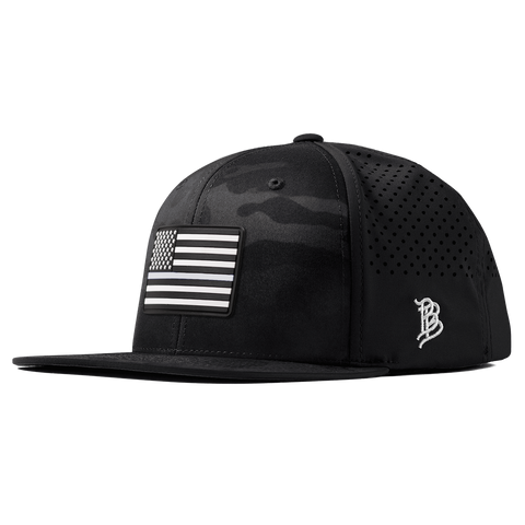 Vintage Old Glory Flat Performance Multicam