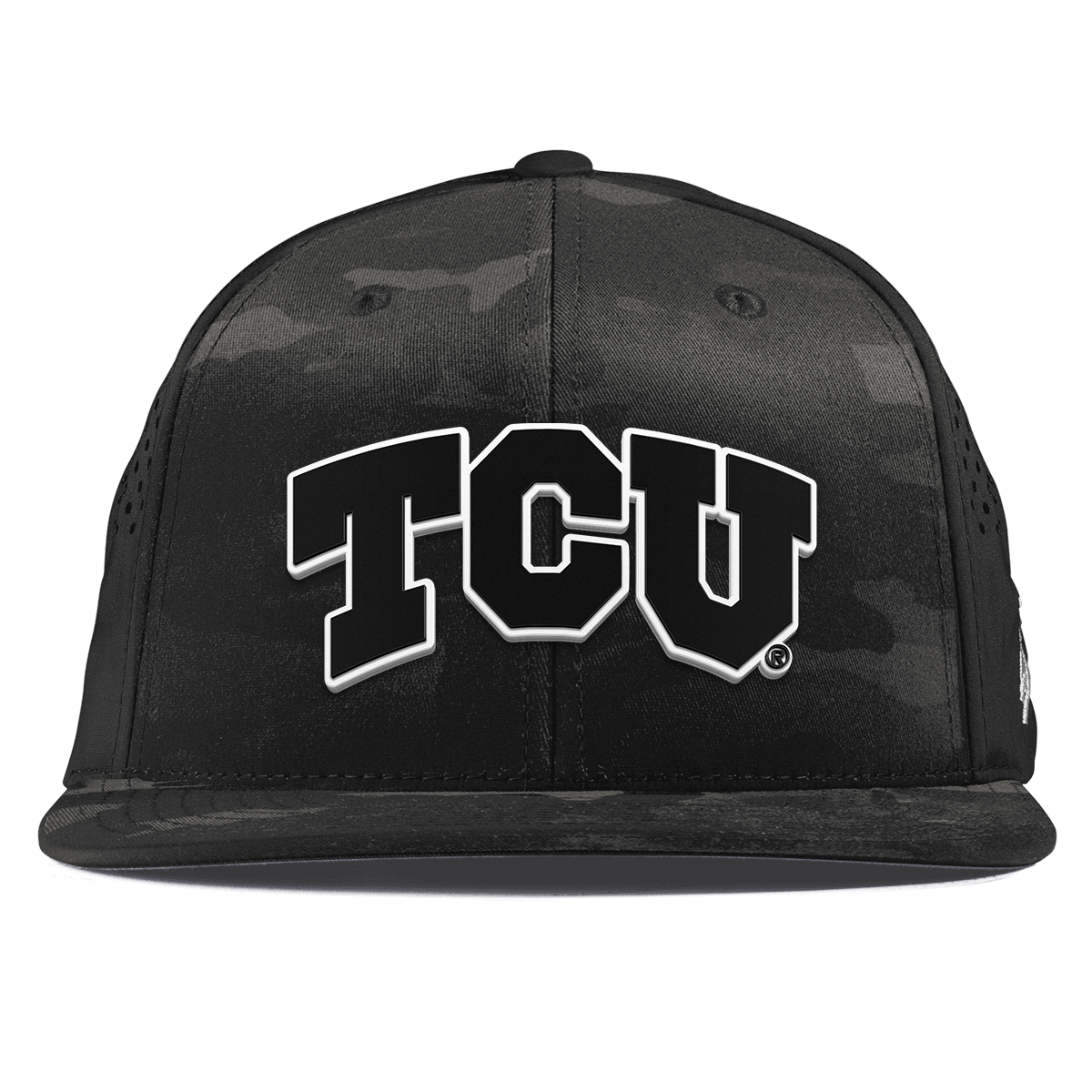 Texas Christian University "Vintage TCU Block" Flat Performance Mutlicam
