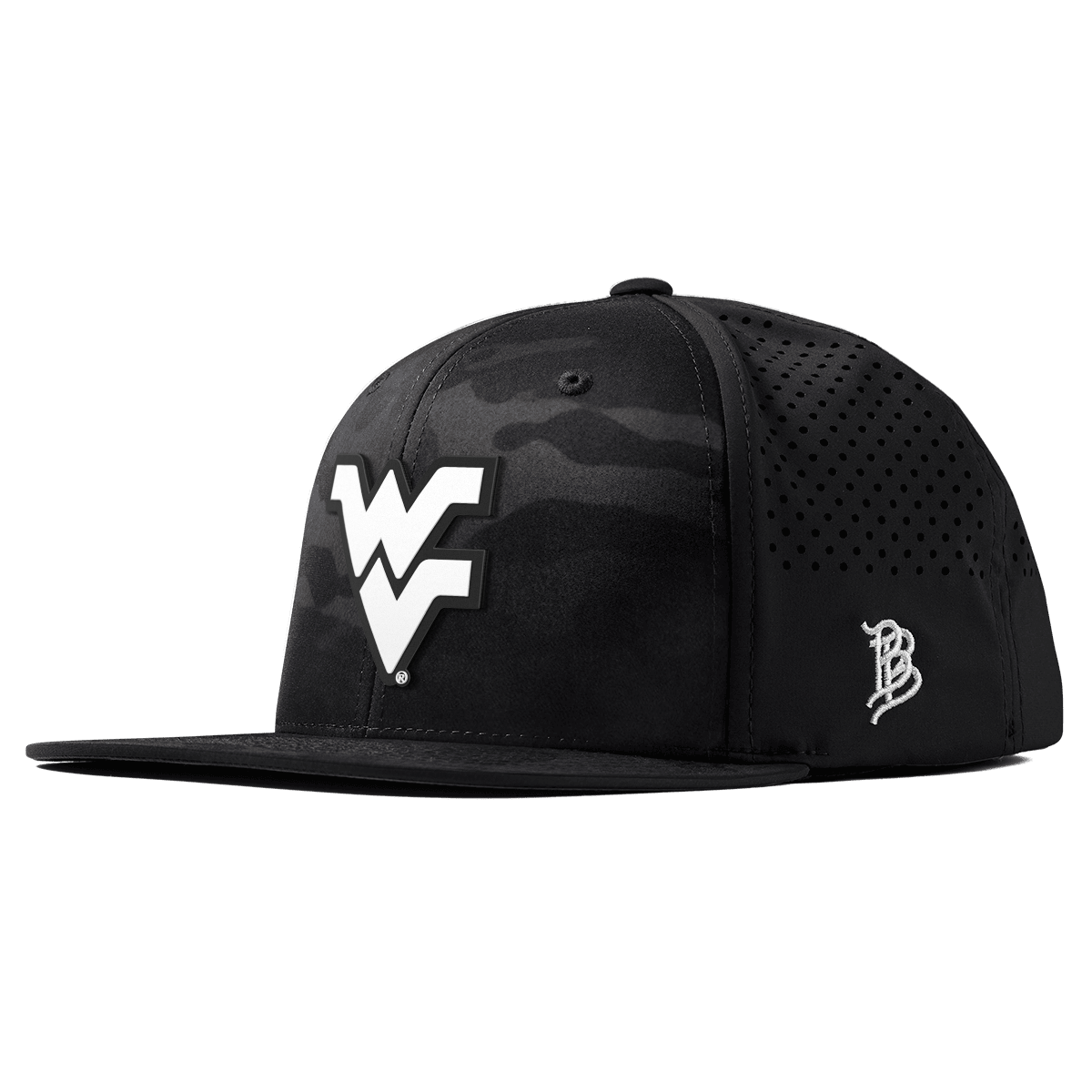 West Virginia University "Vintage West Virginia Team Logo" Flat Performance Mutlicam