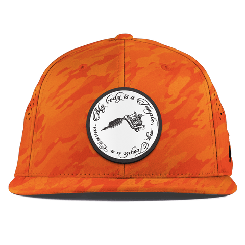 Artist Choice Flat Performance Blaze Orange Camo