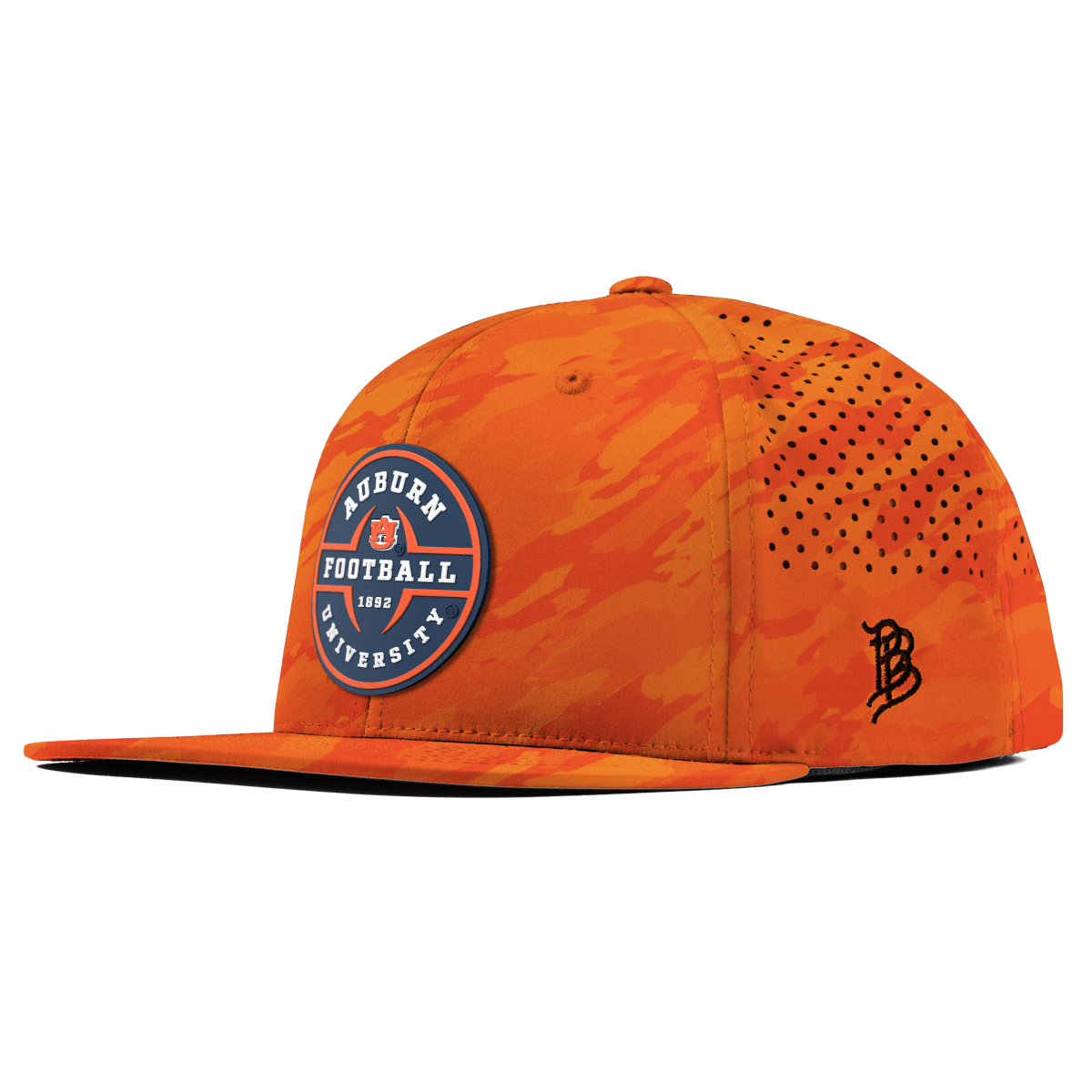 Auburn University "Auburn Football" Legacy Flat Performance Blaze Orange Camo