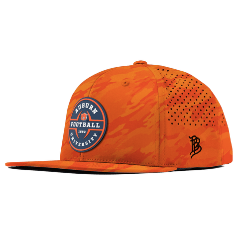 Auburn University "Auburn Football" Legacy Flat Performance Blaze Orange Camo
