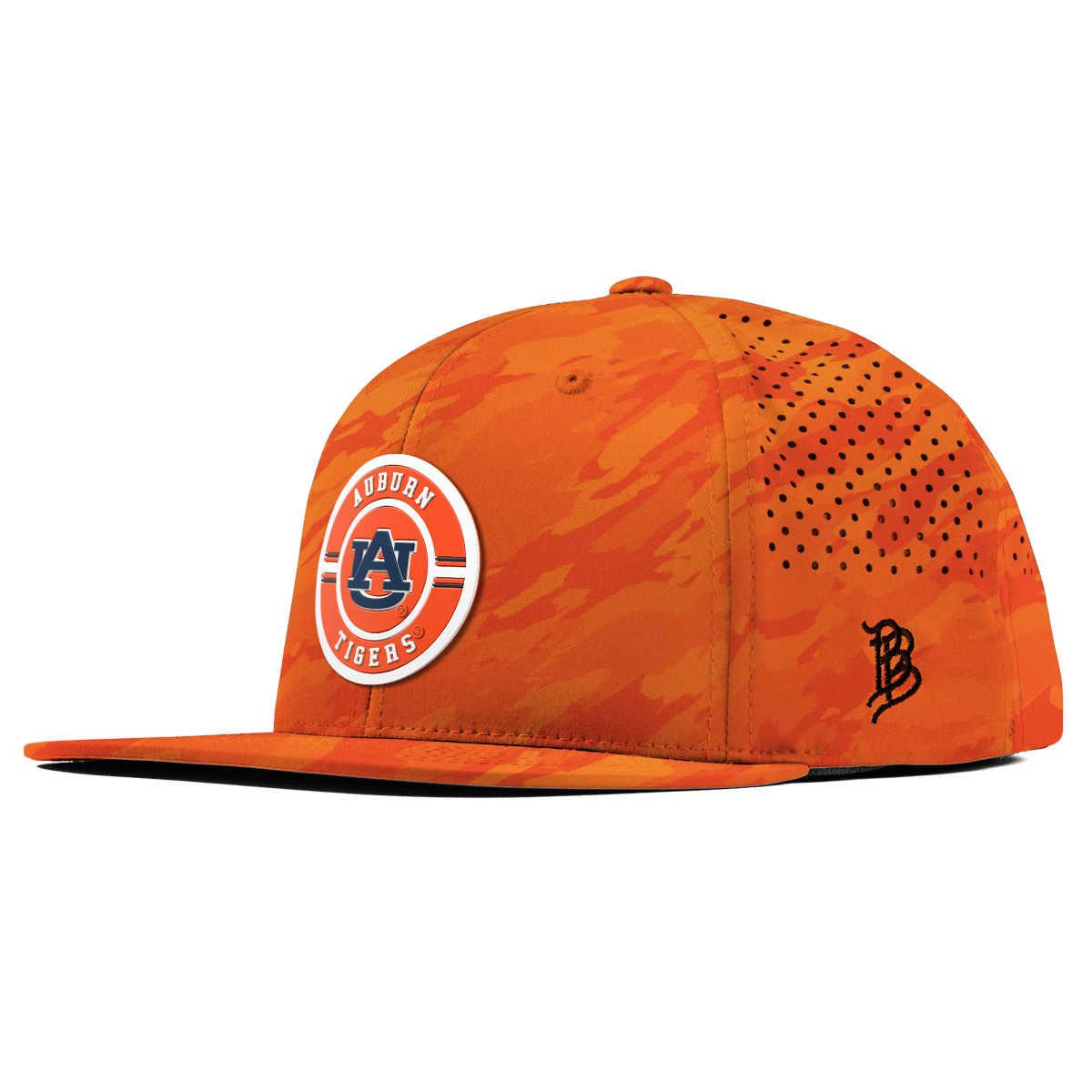 Auburn University "Auburn Seal" Flat Performance Blaze Orange Camo