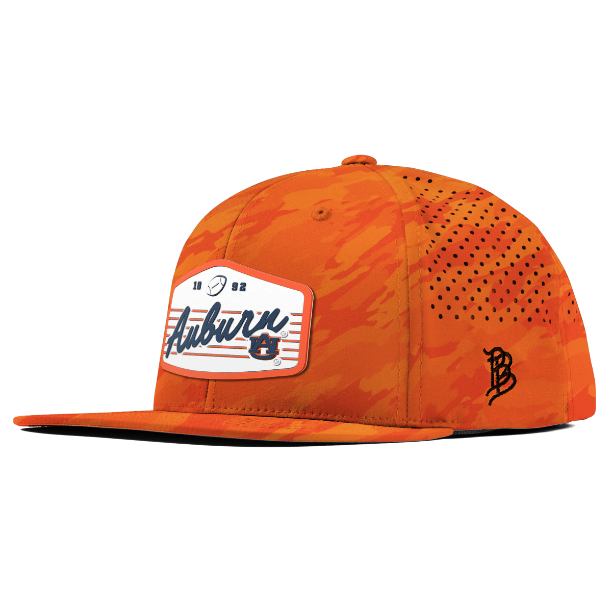 Auburn University "Auburn Tigers Football" Legacy Flat Performance Blaze Orange Camo