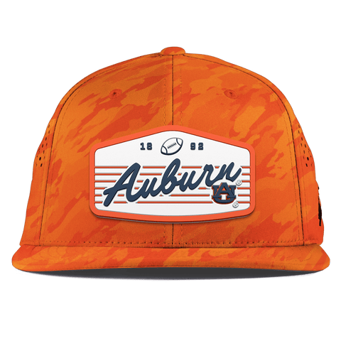 Auburn University "Auburn Tigers Football" Legacy Flat Performance Blaze Orange Camo