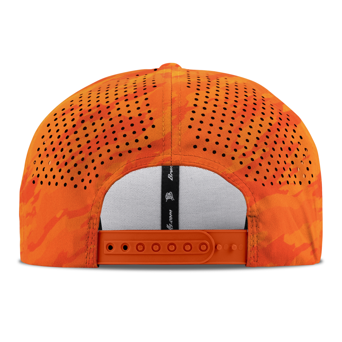 Syracuse University "Syracuse Orange Block" Flat Performance Back Blaze Orange Camo