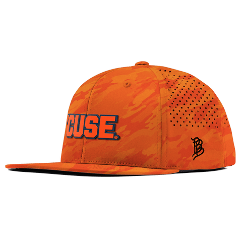 Syracuse University "Cuse Block" Flat Performance Blaze Orange Camo